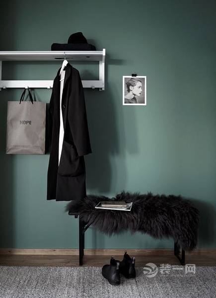 墙面颜色设计_绿色墙面装饰潮流_家装精美壁纸