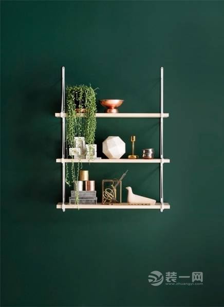 墙面颜色设计_家装精美壁纸_绿色墙面装饰潮流