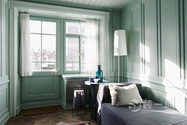 家装精美壁纸_绿色墙面装饰潮流_墙面颜色设计