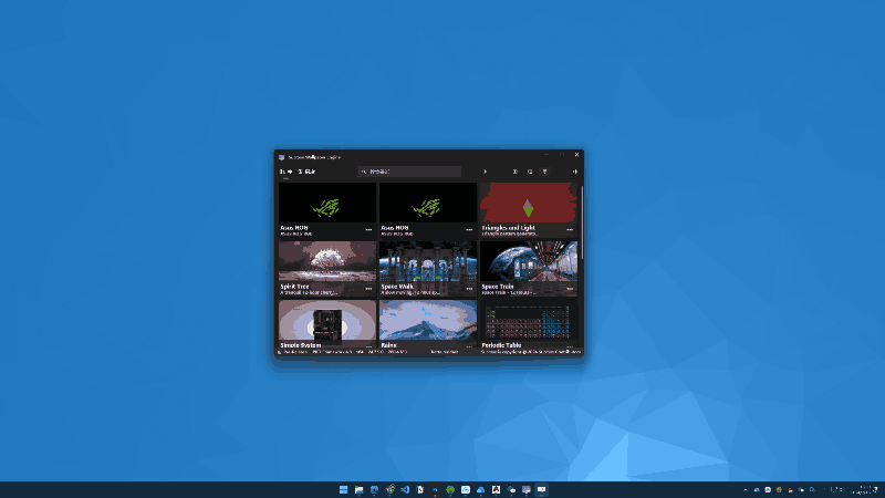 免费开源软件Sucrose Wallpaper Engine，动态桌面壁纸超丰富