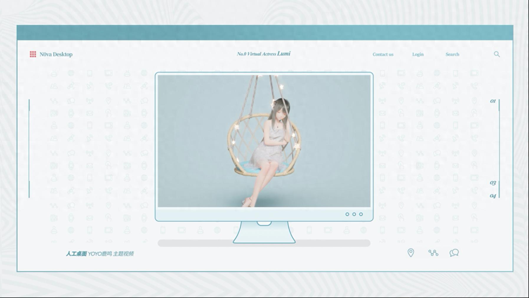 鹿鸣人工桌面软件介绍,含动态壁纸及有趣功能,快来体验